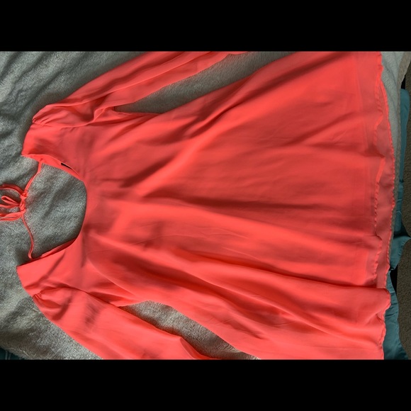 Coral Orange/peach dress - Picture 1 of 4